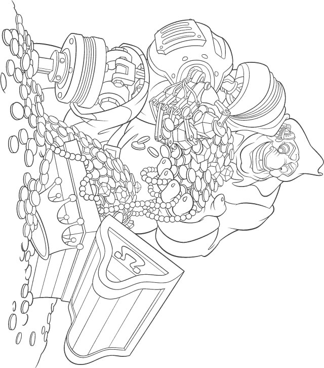 coloriage de planete 05