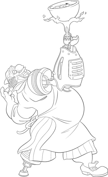 coloriage de planete 07