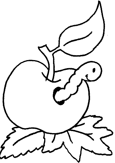 coloriage pomme 11
