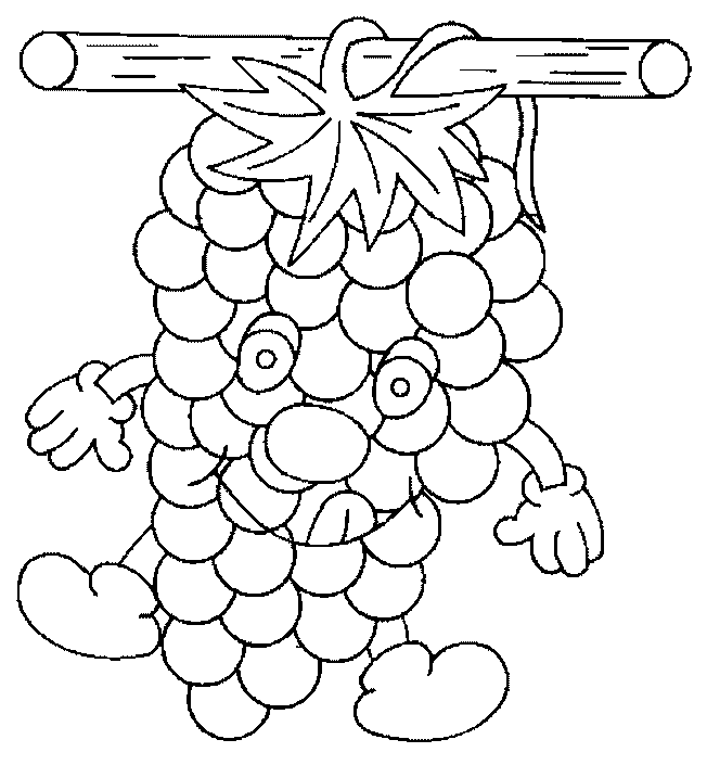 coloriage raisin 03
