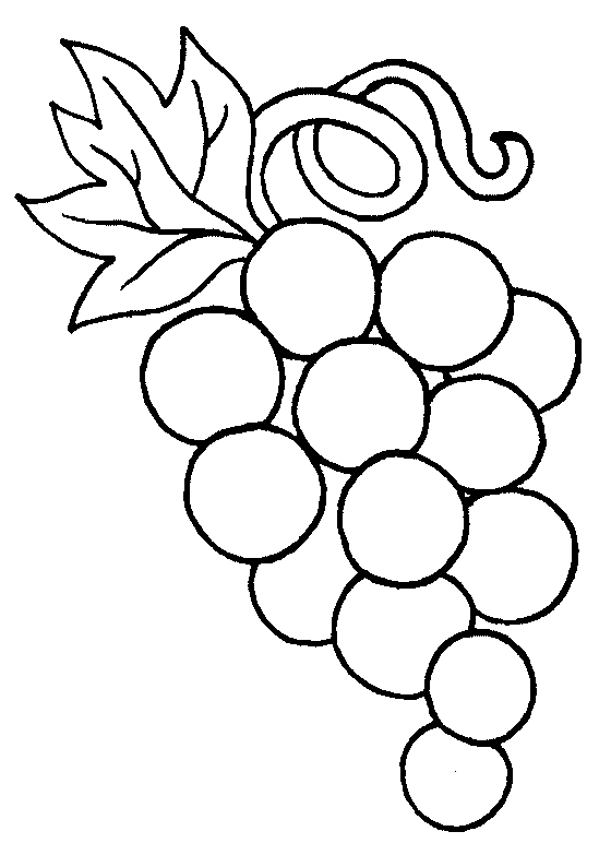 coloriage raisin 18