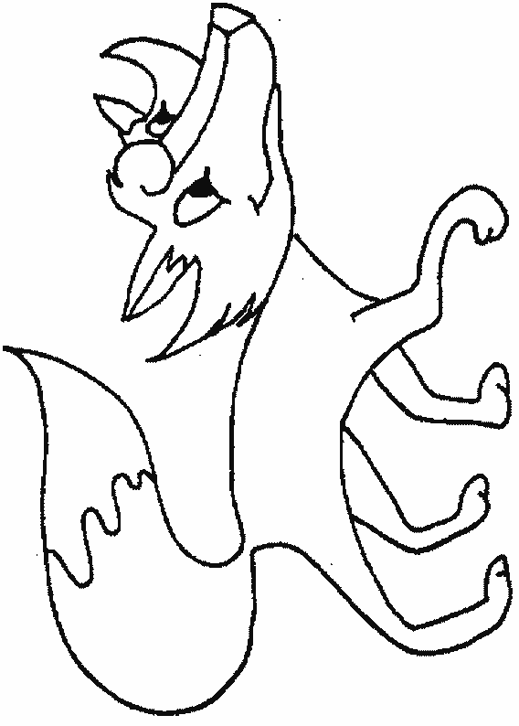 coloriage renard 11