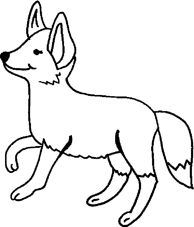 coloriage renard 20