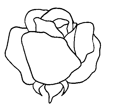 coloriage rose 09