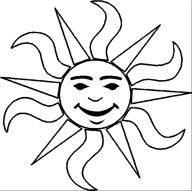 coloriage soleil 09