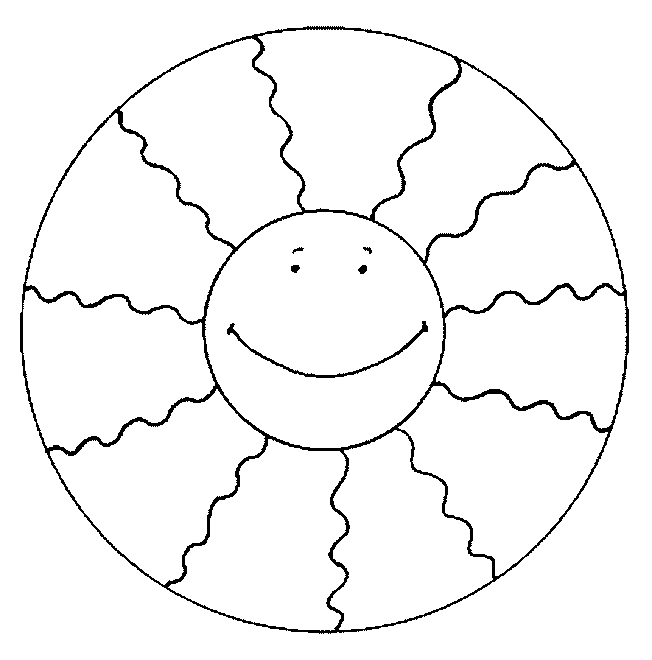 coloriage soleil 21