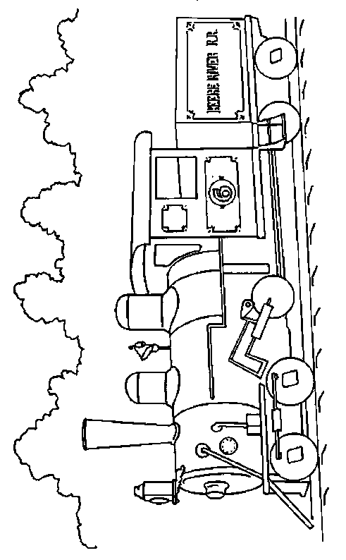 coloriage train 04