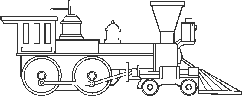 coloriage train 08