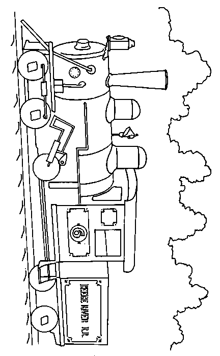 coloriage train 12