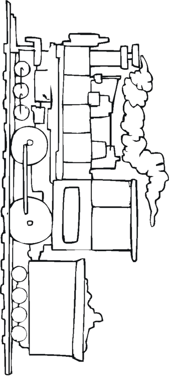 coloriage train 14  Coloriage en ligne gratuit pour enfant