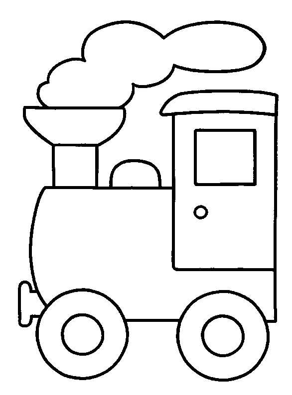coloriage train 23