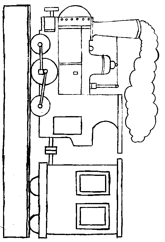 coloriage train 24