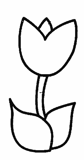 coloriage tulipe 02