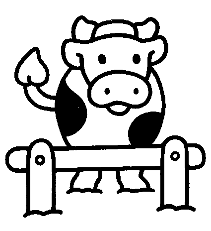 coloriage vache 39