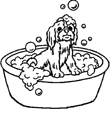 coloriage salle de bain 08