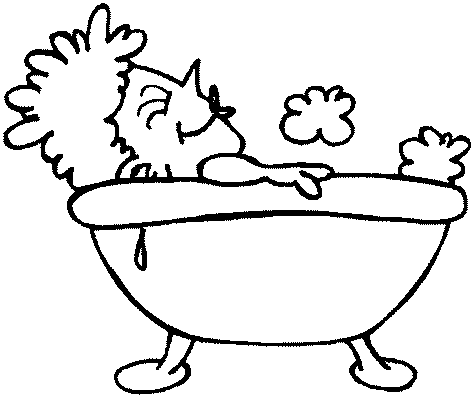 coloriage salle de bain 10