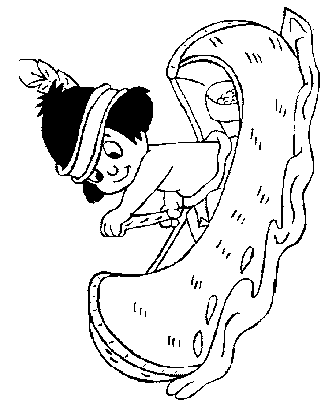 coloriage indien 06