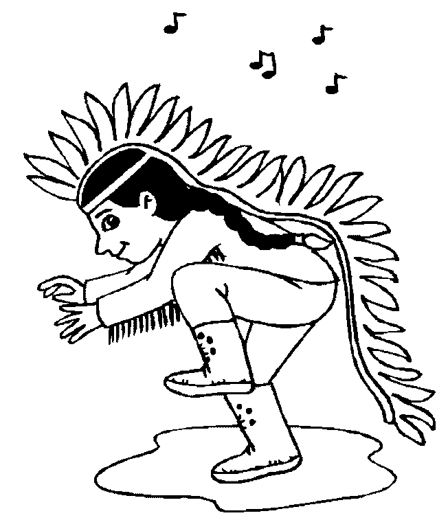 coloriage indien 10