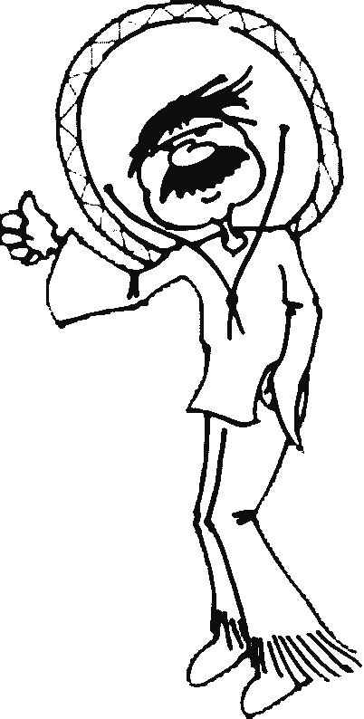 coloriage de mexicain 05
