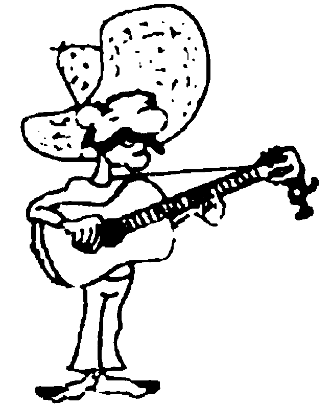 coloriage de mexicain 11