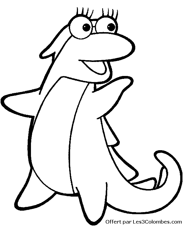 coloriage dora 21