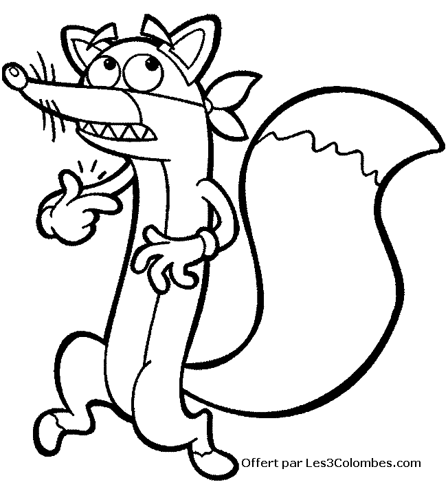 coloriage dora 24