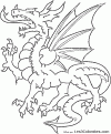 coloriage dragon 11